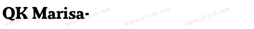 QK Marisa字体转换